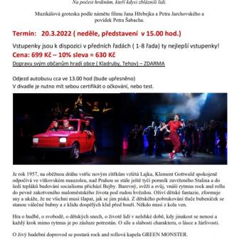 muzikál - Šakalí léta 20.3.2022 v 15h v divadle na Fidlovačce 1